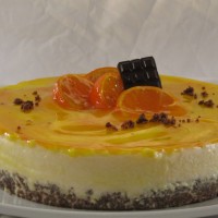 Cheese-cake à la mandarine