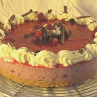 Cheese-cake aux fruits rouges