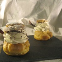 Choux à la crème légère vanille