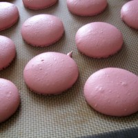 Pâte à macarons avec le sucre cuit