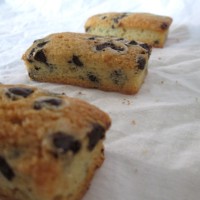Financiers aux pépites de chocolat