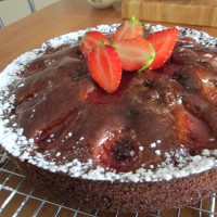 Gâteau aux fraises