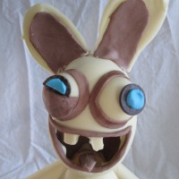 Lapin crétin en chocolat
